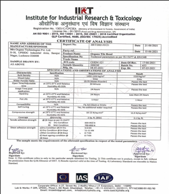 ISO 45001:2018 Certificate
